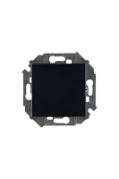 Кнопка клавишная с пиктограммой, 16А 250 В, винтовой зажим, черный (20 шт.) , S15, SIMON | код 1591150-032 | SIMON