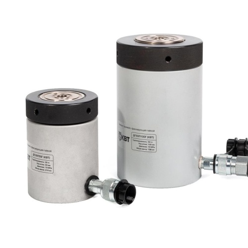 Домкрат грузовой с фиксирующей гайкой ДГ-100П150Г серия ПРОФИ | код 84588 | КВТ фото 5