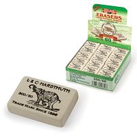 Ластик KOH-I-NOOR Слон 300/60, 31х21х8 мм, белый, прямоугольный, натуральный каучук, 0300060024KDRU | код 220404 | KOH-I-NOOR