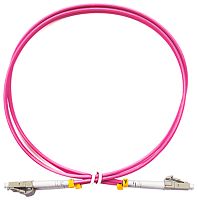 Cabeus FOP-50-OM4-LC-LC-5m Шнур оптический duplex LC-LC 50/125 mm OM4 5м LSZH | код 9104c | Cabeus