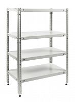 Стеллаж для АКБ 1,0х0,7х0,4-4П масса 13 кг четыре полки для размещения АКБ и ИБП | код 422 | БАСТИОН