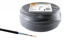 Провод ПВСмб 2х1.5 (бухта 50м) черный Народный ТРТС | код SQ0118-0819 | РЭМЗ ТМ