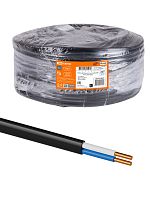 Кабель ВВГ-П нг(А)-LS 2х1.5 ок(N)-0.66 ГОСТ (бухта 200м) | код SQ0117-0449 | РЭМЗ ТМ