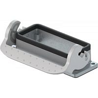 Открытое основание разъема REVOS, Size 16, без защитной крышки, с одной защелкой, с уплотнителем, материал корпуса: алюминиевый сплав | код 77.320.1628.0 | Wieland