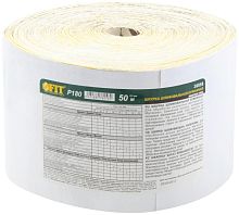 Рулон шлифовальный на бумажной основе алюм./оксидный абразивный слой 115ммх50м Р 180 FIT 38058