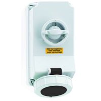 Розетка настенная с блокировкой 32А 4п( 3P+PE) 7ч, 500В, IP67 Bals 160179, шт | код 160179 | Bals