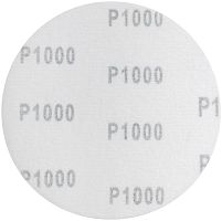 Круги шлифовальные сплошные (липучка), алюминий-оксидные, 125 мм, 5 шт Р 1000 | код 39674 | FIT