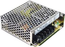 Источник питания AC-DC, 50Вт, вход 88…264В AC, 47…63Гц /125…373В DC, два изолированных выхода 5В/0.3…6A, 12В/0.3…3A, изоляция 3000В AC, в кожухе 99х97х35мм, -20…+70С | код RID-50A | MeanWell