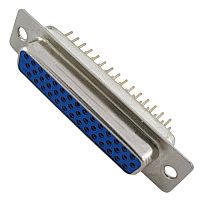 Разъём D-SUB RUICHI DHB-44F, 44 контакта | код 58046 | Ruichi