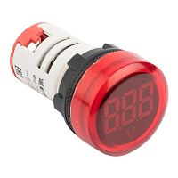 Индикатор значения напряжения красный ED16-22VD | код. ed16-22vd-r | EKF