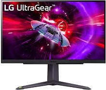 Монитор LG 27 UltraGear 27GR75Q-B черный IPS LED 16:9 HDMI матовая HAS 300cd 178гр/178гр 2560x1440 144Hz FreeSync Premium DP QHD USB 6.19кг | код 1977403 | LG