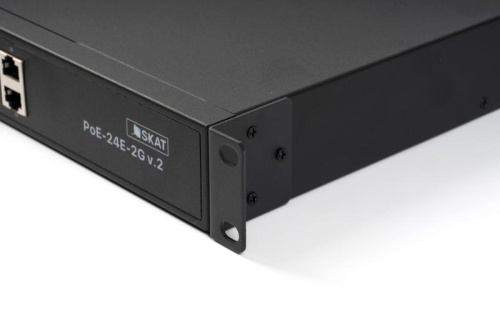 SKAT PoE-24E-2G v.2 коммутатор PoE Plus, мощность 300Вт, порты: 24-Ethernet, 2-Uplink | код 4077 | БАСТИОН фото 6 SKAT PoE-24E-2G v.2 коммутатор PoE Plus, мощность 300Вт, порты: 24-Ethernet, 2-Uplink | код 4077 | БАСТИОН фото 6