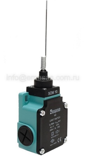 Выключатель концевой быстрого переключения многонаправленный с пластмассовой консолью и стальной пружиной (1НО+1НЗ), L2K13SOM101 | код L2K13SOM101 | EMAS