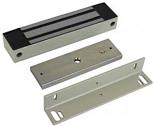 Замок электромагнитный ML-350N с углоком(цвет серый,усилие 400кг) (ML-350N с уголком) | код AT-06654 | AccordTec