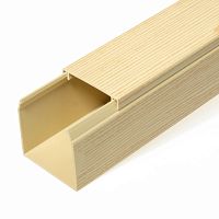 Кабель-канал сосна 2-й замок в п/э 40х40 мм (24 м/уп) Промрукав | код PR03.0186 | ПРОМРУКАВ