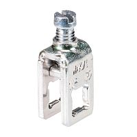 Рядная распределительная клемма, тип фиксации провода: винтовой, номинальное сечение: 16 мм кв., цвет: серый, тип монтажа: шина 6х6 | код 30.494.1010.0 | Wieland