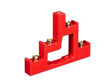 Изолятор SM Лесенка 530А 7,5кВ 4х25/1-15мм с болтом HLT | код 086-05-078 | HLT