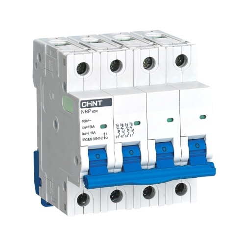 Авт. выкл. NBP-63R 4P 6A 15кА 8In соответствует стандарту ROHS | код 352403 | CHINT