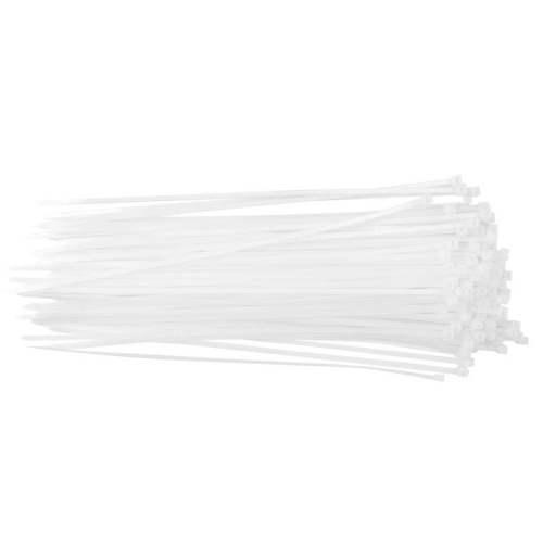 Хомут кабельный V02-1W-3.6х250-100 3.6х250 нейл. бел. (уп.100шт) Volsten 9502