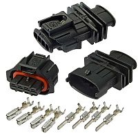 Разъём авт. соединитель RUICHI DJB7049Y-3.5-21/11/DJ621Y-3.5, 12/ 24 (DC) В | код 98289 | Ruichi