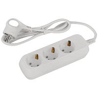 Удлинитель электрический UDL-10-315-E Greenline 3 розетки с заземлением 1.5м ПВС 3х0.75кв.мм Эра Б0064897