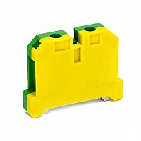 Клемма для заземления с винтовым зажимом aft ЗН-101 16мм?, желто-зеленый, 32415DEK | код. 32415DEK | DEKraft