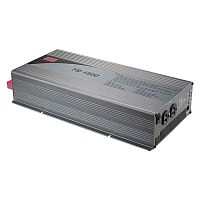 Источник питания DC-AC, 1500Вт, Рпик=2250Вт, Uвх=21 - 30В DC, Uвых=110В АС, КГИ<3%, изоляция 3000В AC, в кожухе 420х220х80мм, -10…+60С | код TS-1500-124A | MeanWell