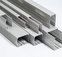 PDK 2560 Кабель-канал перф. с крышкой, 25x60 (ШхВ) (упак 96м.) | код PDK2560 | Plastim