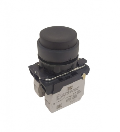 Выключатель Briswik КМЕ 7111м черный Цилиндр выступающий IP40 УХЛ3 10А 1но+1нз | код aB-DC-0Ai-0121 | Briswik Выключатель Briswik КМЕ 7111м черный Цилиндр выступающий IP40 УХЛ3 10А 1но+1нз | код aB-DC-0Ai-0121 | Briswik