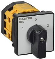 Переключатель кулачковый стандартная рукоятка 16А схема 51 | код MI-CS10-016-051 | IEK