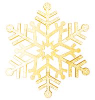 Елочная фигура Снежинка резная , 81 см, цвет золотой | код 502-381 | NEON-NIGHT