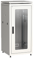 Шкаф сетевой 19 ITK LINEA N 18U 600х800мм стеклянная передняя дверь серый | код. LN35-18U68-G | ITK
