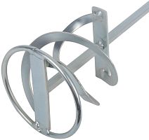 Миксер для строительных смесей оцинкованный Профи 100х600 мм | код 4250 | FIT