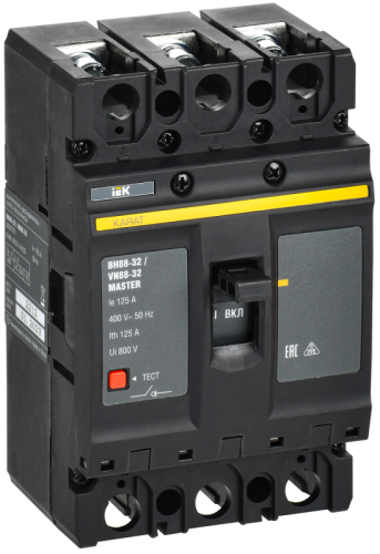 KARAT MASTER Выкл-разъед. ВН88-32 3P 125А IEK | код KAM-VN10-3-0125 | IEK
