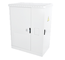 Шкаф всепогодный напольный укомплектованный 36U (Ш1000 ? Г900) с эл. отсеком, комплектация Т1-IP55 | код ШТВ-2-36.10.9-43А3-Т1 | ЦМО