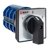 Переключатель кулачковый ПК-1-43 63А 3P «1-0-2» IP65 EKF | код pk-1-43-63-65 | EKF
