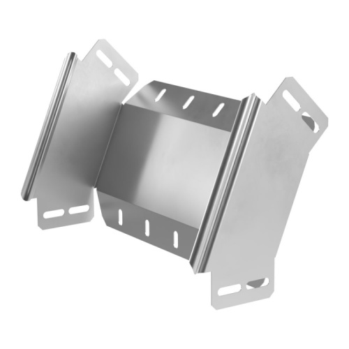 Угол вертикальный внешний 90 градусов Стандарт INOX (AISI 304) 300х80 Промрукав | код PR16.2998 | ПРОМРУКАВ