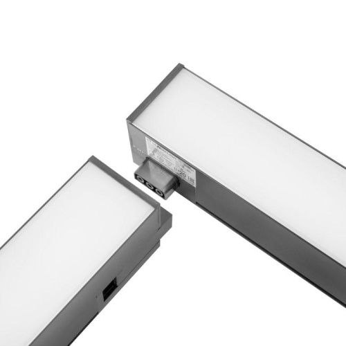 Светильник светодиодный офисный LPL-6010 1200х55х55 50Вт 4000К LED черн. Ultraflash 15548 фото 3 Светильник светодиодный офисный LPL-6010 1200х55х55 50Вт 4000К LED черн. Ultraflash 15548 фото 3