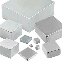 Магнит RUICHI B 20x20x5 мм, класс N35, квадратный | код 92161 | Ruichi