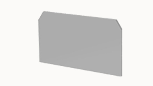 D-MKK1-01P-11-00Z(H), Концевая крышка, для MKK1, серый, шт | код 11060000004 | DEGSON