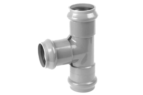 Тройник раструбный 160x160 мм. 90 градусов | код 2181121 | Хемкор Тройник раструбный 160x160 мм. 90 градусов | код 2181121 | Хемкор