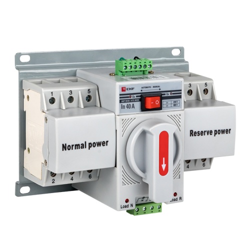 Устройство АВР МCB 40А (C) 3Р 400В PROxima | код ats-mcb-40c-3p-pro | EKF