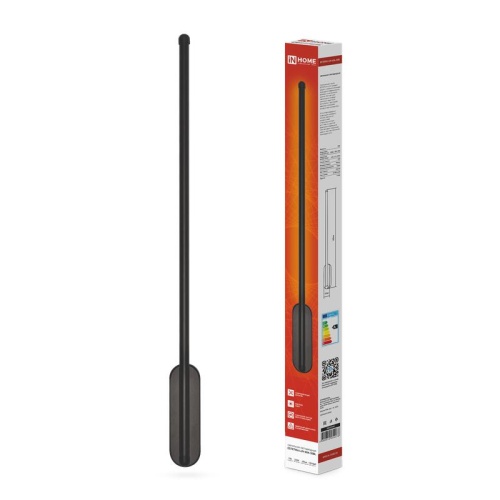 Светильник светодиодный ESTETIKA LUV-60A-30BL 10Вт 230В 3000K 700Лм 600х50x25 черный IN HOME | код 4690612054476 | IN HOME