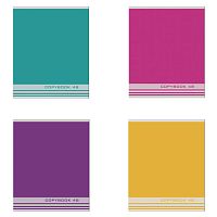 Тетрадь А5, 48 л., STAFF, клетка, офсет №2 ЭКОНОМ, обложка картон, ОДНОТОННАЯ, 402322 | код 402322 | STAFF