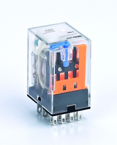 Промежуточное реле 4 конт. с LED инд. и TEST функ. 3А 48В DC ПР-102 | код 23809DEK | DEKraft