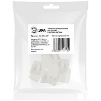 Заглушка универсальная для 1Р шин PIN/FORK 63/100А NO-224-627 10 штук | код Б0067454 | ЭРА