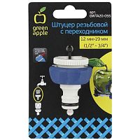 Штуцер резьбовой 12мм-19мм (1/2-3/4) внутренняя резьба, пластик, GWTA20-055 | код Б0003114 | ЭРА
