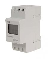 СЧЕТЧИКИ ВРЕМЕНИ РАБОТЫ CLG-04 Прямой счет часов работы (0-999999.9), вход сброса, питание от батарейки CR14335, 2 модуля, монтаж на DIN-рейке 3В DC - 20 | код EA16.002.004 | ЕВРОАВТОМАТИКА ФиФ