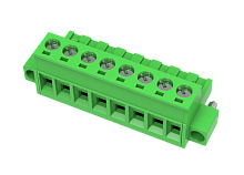 MC-RB5.08H13C-K Разъём гнездовой MC, шаг 5.08мм,13 конт. с винт.,зел., шт | код MC-RB5.08H13C-K | SUPU