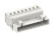 450924/030 Вилка каб. MCS горизонт., с монтаж.ножками шаг 5.0мм, 24 конт., сер., шт | код 450924/030 | SUPU